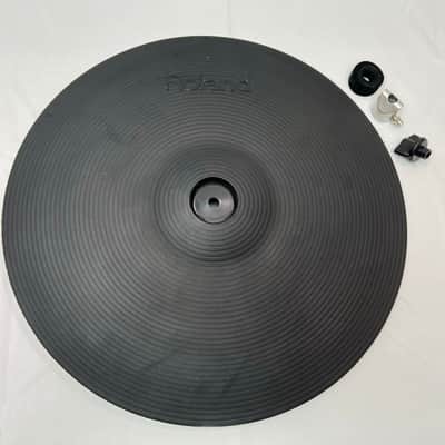 Roland CY14C Crash V-Cymbal V Drum Trigger CY-14C Black Bottom image 1