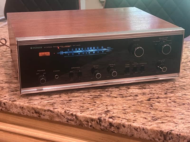 Pioneer SX 440 Stereo Receiver-Serviced-New Lighting-Fully Tested-Nice image 1