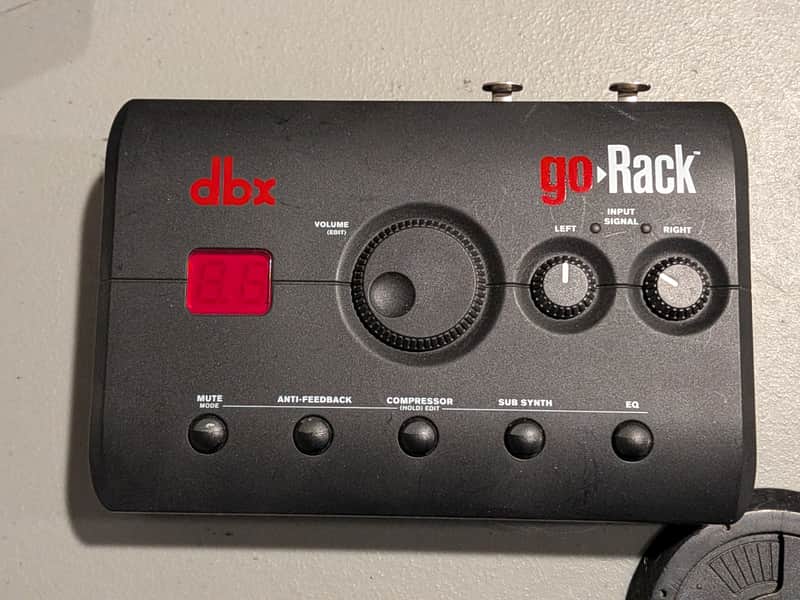 dbx DriveRack Series goRack Performance Processor 2010s - Black image 1