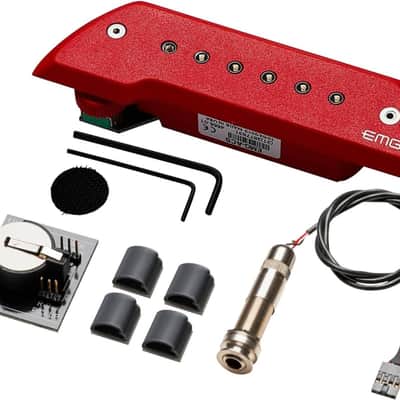 EMG ACS Acoustic Guitar Soundhole Pickup - RED image 5