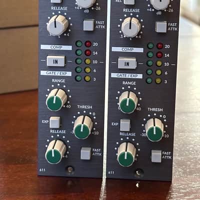 PAIR SSL E-Dyn MK2 E-Series Compressor 500-Series Modules image 2