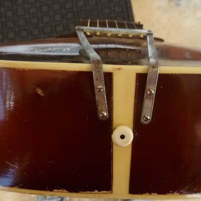 1935 Harmony Gene Autry Old Santa Fe Archtop - Amber Sunburst image 3