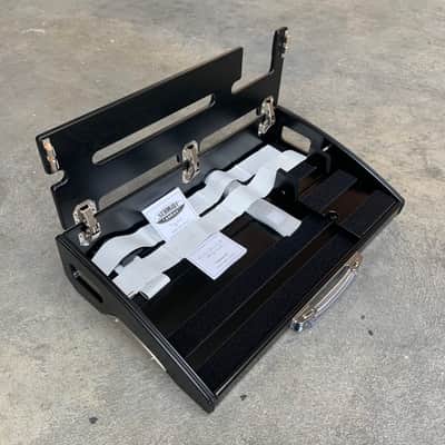 Schmidt Array SA600W ES8 Black - Pedalboard for BOSS ES-8 Switcher and Wah Pedal, Two-Deck Design image 6