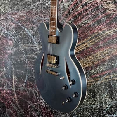 Epiphone Dave Grohl DG-335 (Incl. Hard Case) Pelham Blue image 5