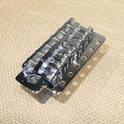 Genuine 2004 Squier Affinity Strat Bridge Chrome - Same Day Shipping #DH09 image 2