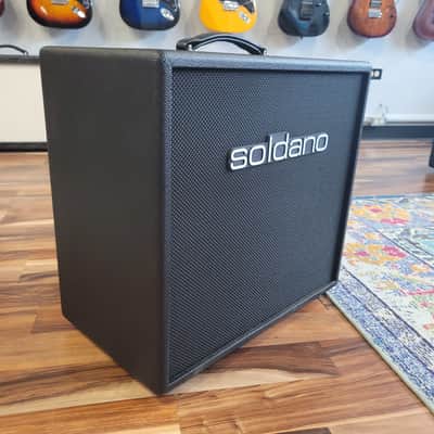 Used Soldano 1x12 Speaker Cabinet 12" - Black - Closed Back image 2