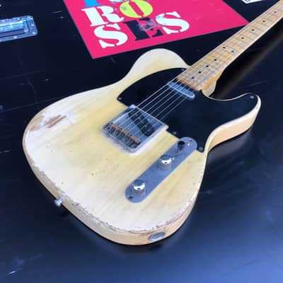Fender Blackguard Telecaster ex John Squire THE STONE ROSES & SEAHORSES - Blonde image 11