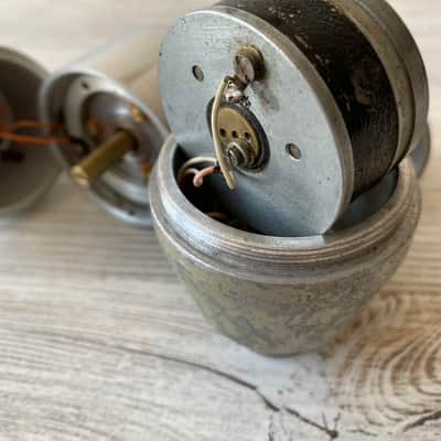 1959 X2 Siemens SM8F Vintage Electro Dynamic Microphones Please Read The Description image 14