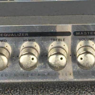 Kustom KMA100 Keyboard / Mixer Amplifier – 100W – Celestion Speaker – Multi-Input PA Style Amp image 12