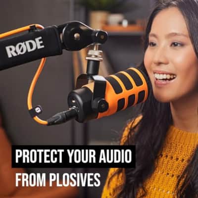 RODE WS14 Pop Filter for PodMic (Red) image 2