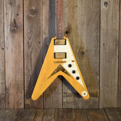 Hamer Vector Korina Flying V 2004 Natural image 2