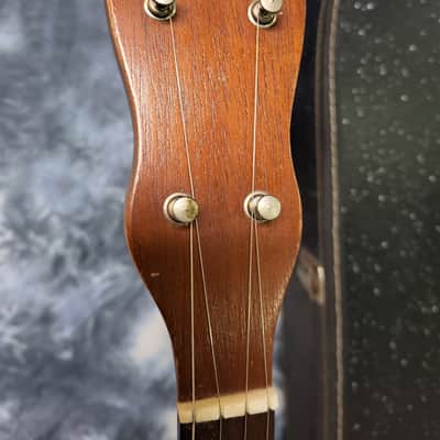Vintage 1952 Kay Model K-54 5 String Banjo New Strings Pro Setup NOS Soft Shell Case image 7
