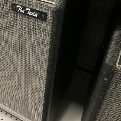Fender The Twin 2-Channel 100-Watt 2x12" Guitar Combo 1987 - 1994 - Black image 3