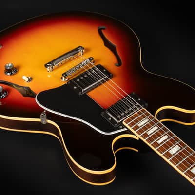 2018 Gibson Memphis ES-335 Traditional - Antique Sunset Burst | USA Semi-Hollow Block Inlays Rounded Neck 3.43kg | OHSC image 8