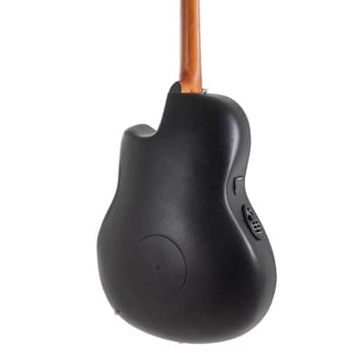 Ovation Celebrity Elite Plus CE44P-TGE Mid-Depth Acoustic-Electric Guitar - Dark Tiger Eye image 10