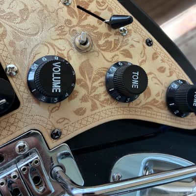 N/A Brand unbranded loaded fender squier Stratocaster Strat body project - Rail pickups Black image 21