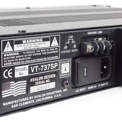 Avalon Design VT-737 SP Tube Mic Preamp Channel + Fast Neuwertig + 1,5Jahre Garantie imagen 10