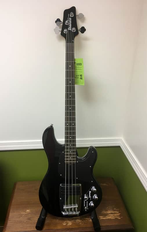 Used Ibanez ATK3EX1 Bass Guitar Black image 1