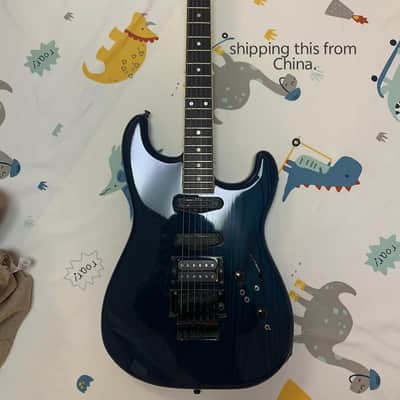 ESP mirage custom 1987 - blue image 1