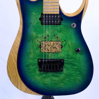 Ibanez Iron Label Rgd Ix6mpb Dimarzio - Blue Burst image 2