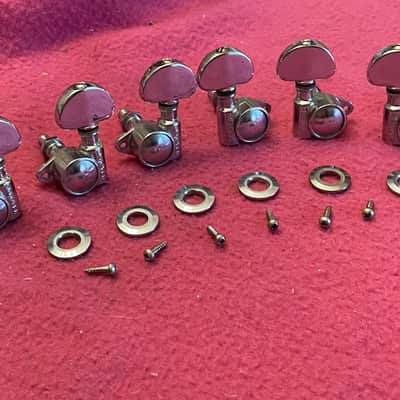 vintage 1960's - 1970's MINTY Grover USA tuners for Martin D-28 Gibson Les Paul S1 Marauder es-335 SG 175 Flying V image 10