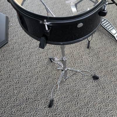 Ddrum 5pc Drum Set Complete with Throne and Hardware - Black Shell Finish image 10