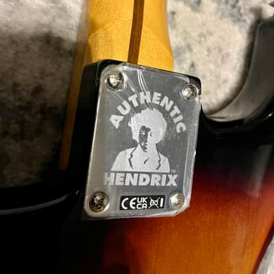 Fender Jimi Hendrix Artist Series Signature Stratocaster 2019 - Present - 3-Color Sunburst image 5