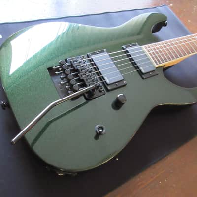 ESP LTD M-400 with EMG Pickups, Rosewood Fretboard 2016 - Dark Green Metallic image 4