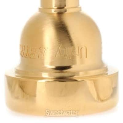 Monette Unity Retro B6-7 Trumpet Mouthpiece - 24k Gold-plated (URB67Gd1) image 2