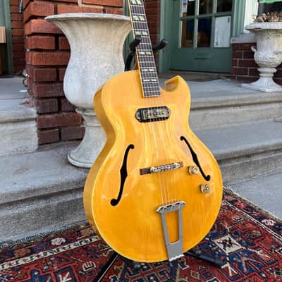 1951 Iconic Vintage Gibson ES-175N Electric Hollow Body Jazz Box Guitar Natural Blonde w Original Black P-90 Pickup & OHSC Lifton~A Beast Jazzbox in VG/Excellent Condition! ~NEW REDUCED PRICE~ image 2