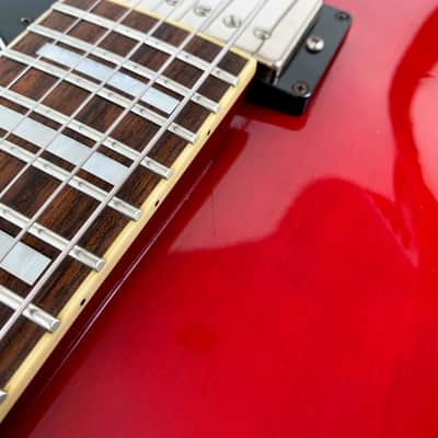 Ibanez AFS75T-TRD Artcore 2007 Transparent Red image 11