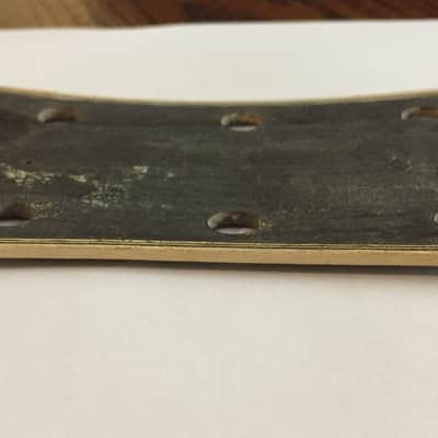 Gibson Les Paul Custom headstock overlay, vintage, 1970's 1970's Black image 5