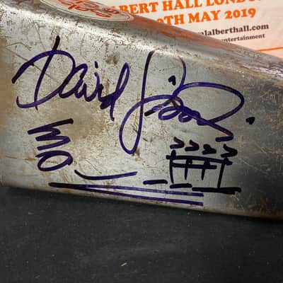 David Garibaldi's Tower of Power, LP ES-11 Salsa Clara Cowbell, Signed image 3