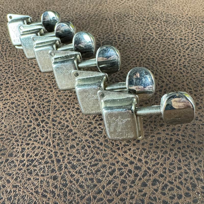 1970’s Music Man Tuners 6 in a Row – 1970’s Nickel