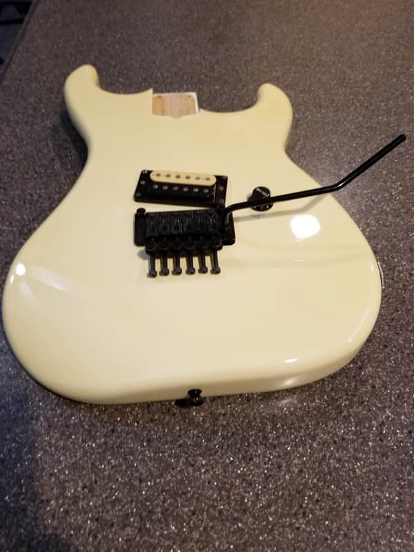 Kramer Focus 1000 ESP  (Holey Grail) Guitar Body Loaded.
 RARE image 1
