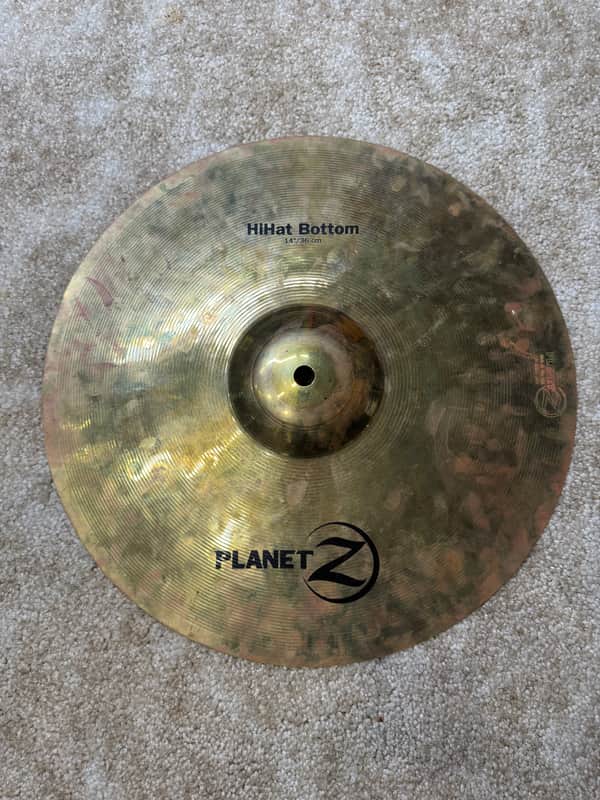 Zildjian 14" Planet Z Hi-Hat Cymbal (Bottom) 2014 - Present - Traditional image 1
