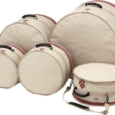 Tama Tama Powerpad Designer 5-piece Drum Bag Set - Beige image 1