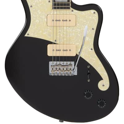 D'Angelico DAPBEDBLFCTR Premier Bedford - Black Flake image 1