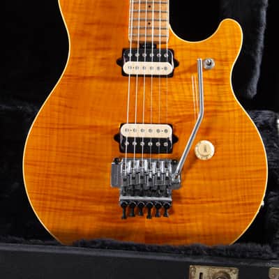 1995 Ernie Ball Music Man Eddie Van Halen EVH Gold Translucent OHSC image 4