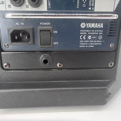 Yamaha - Stagepas 300 - 300W - Portable PA system - Active speaker - w/ integrated mixer image 5