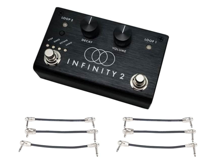 Pigtronix Infinity 2 Looper + 2x Gator Patch Cable 3 Pack image 1