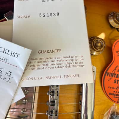 Gibson Les Paul R8 Custom Shop Clean 2005 Sunburst image 12