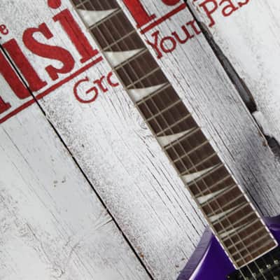 Jackson X Series Kelly KEX Solid Body Electric Guitar Deep Purple Metallic image 9