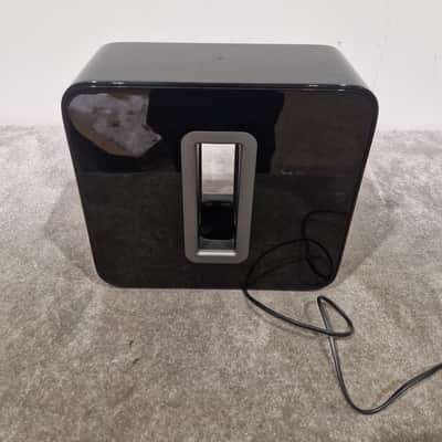Sonos Sub Black Subwoofer - Deep Bass - Excellent w/ Original Box & Power Cable image 2
