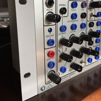 STS Serge Animate Shop Panel w/ PS2A Power Supply, 4.5" Chassis w/ Rack Ears and 13 Patch Cables image 11