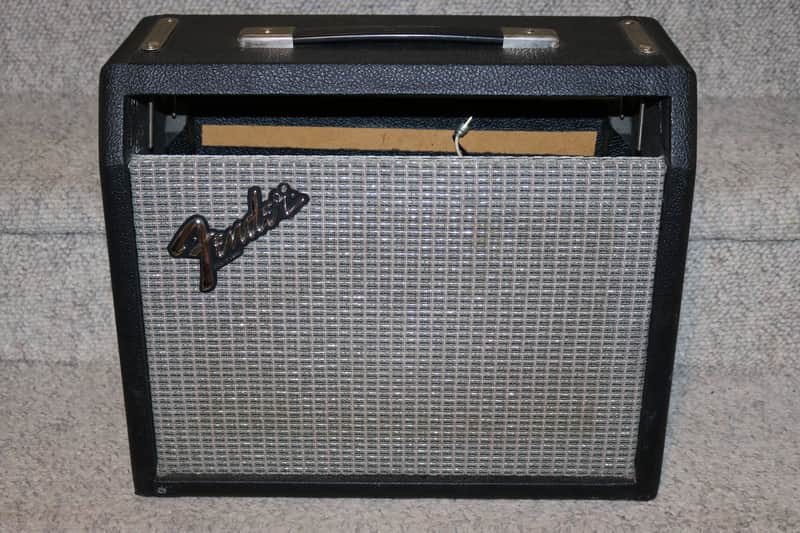 Vintage Fender Silverface Champ Amp Cabinet - with Speaker - Beautiful Condition - No Tariffs image 1