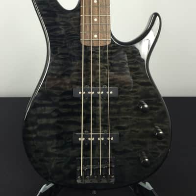 Peavey Millennium 4 BXP Electric Bass Guitar Transparent Black image 2
