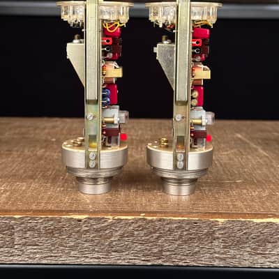 Vintage Neumann U87 Condenser Microphone Matched Stereo Pair! One SN Apart! 1971 U 87 With Swivel Mounts. Rare! image 14
