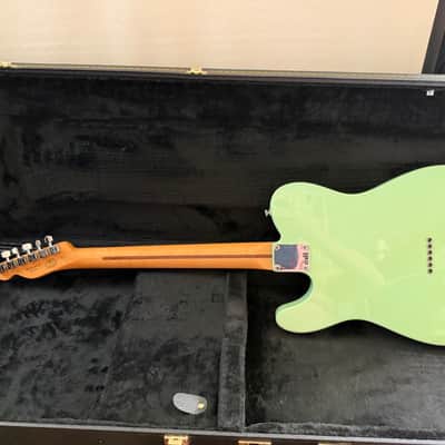 Fender Telecaster special edition guitar matching headstock 2009 - Sea foam green image 18
