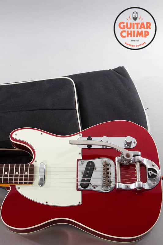2007 Fender Japan TL62B ’62 Reissue Telecaster Custom Bigsby – Candy Apple Red image 1